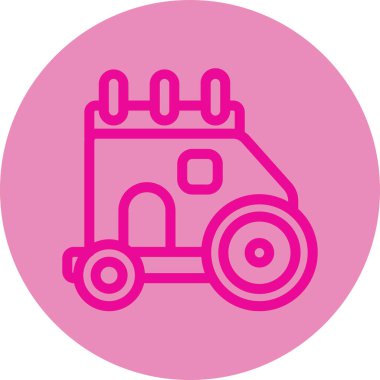 Modern b 'nin vektör illüstrasyonunda yiyecek ikonu yok