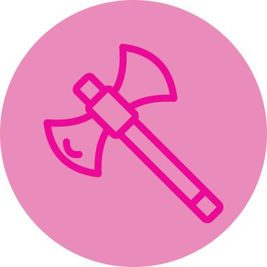 Balta. Web simgesi basit illüstrasyon