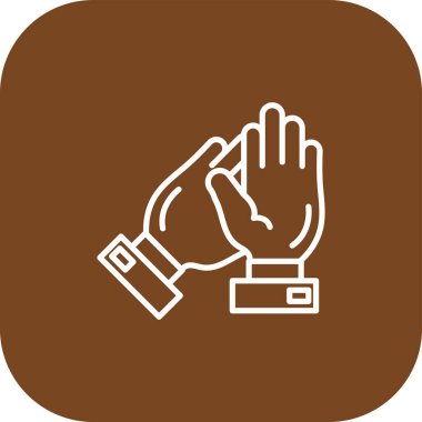 Modern simgenin vektör illüstrasyonu