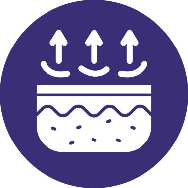 Gazlı bir simgenin vektör illüstrasyonu