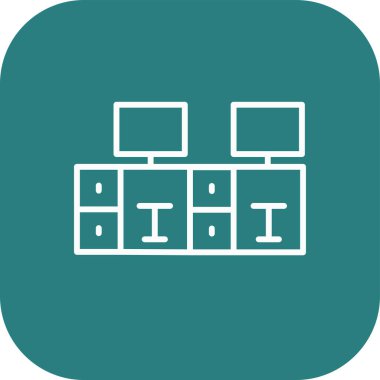 seo modern simgesinin vektör illüstrasyonu