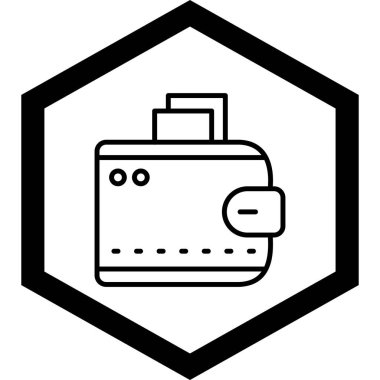 Sırt çantası simgesinin vektör çizimi