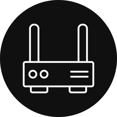 Modern b 'nin vektör illüstrasyonu eksik simgesi