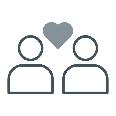 çift vektör simgesi