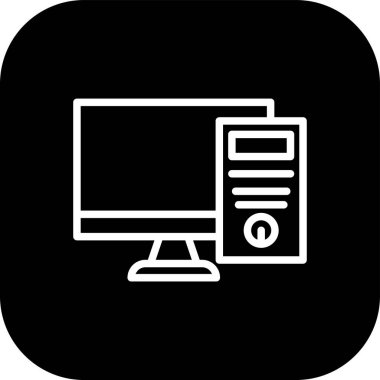 Seo simgesinin vektör illüstrasyonu