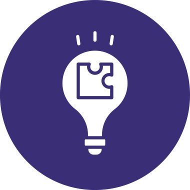 Ampul Simgesi, Vektör illüstrasyonu