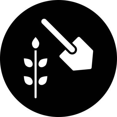 Bahçıvanlığın vektör illüstrasyonu