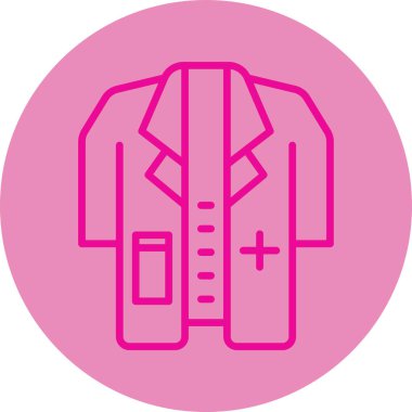 Modern simgenin vektör illüstrasyonu