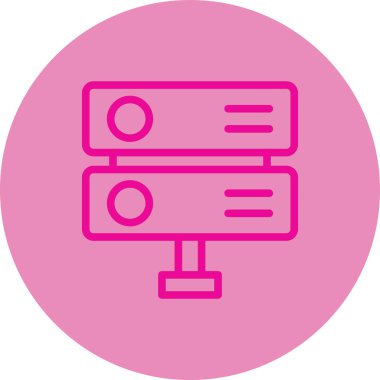 seo modern simgesinin vektör illüstrasyonu