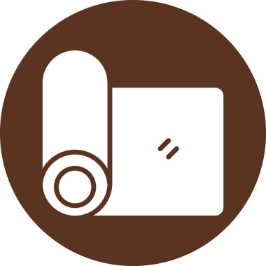 Bir kitap simgesinin vektör illüstrasyonu