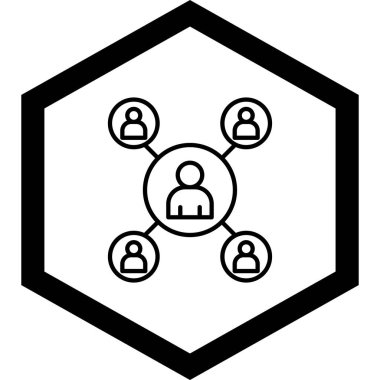 seo modern simgesinin vektör illüstrasyonu