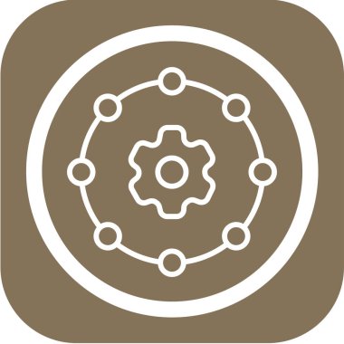 seo işaretinin vektör simgesi.