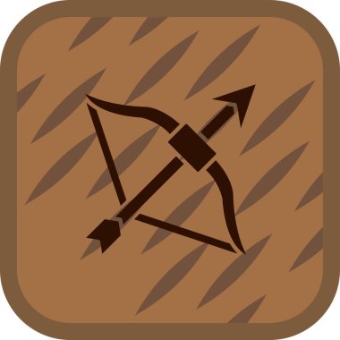 vektör modern düz ok simgesi