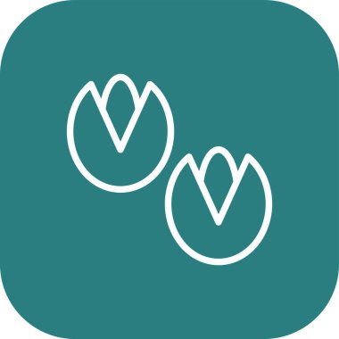 Benzersiz aşk vektörü simgesi