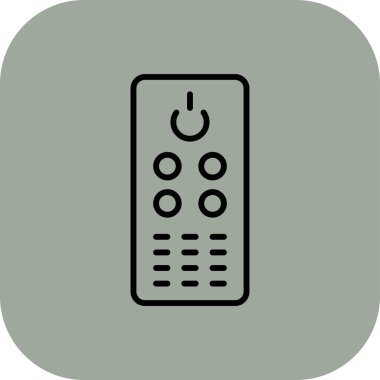 Beyaz arkaplanda izole edilmiş vektör tv düz simgesi