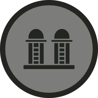 Modern b 'nin vektör illüstrasyonu eksik simgesi