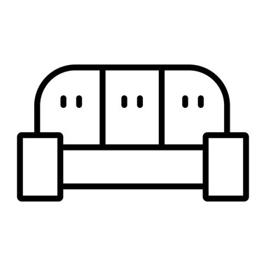 kanepe simgesi, satır biçimi