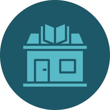 kitap simgesi vektör illüstrasyonu