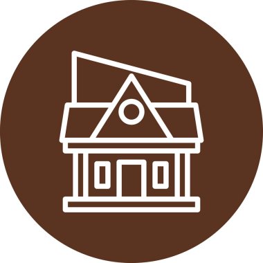 ev simgesi vektör illüstrasyonu