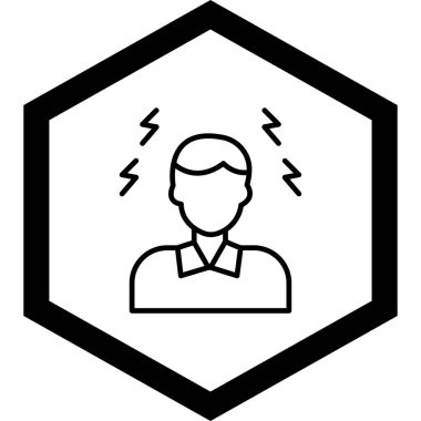 Moda Biçimli Avatar Simgesi İzole Arkaplan