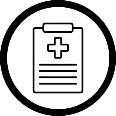 tıbbi simge vektör illüstrasyonu