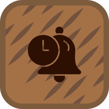 Zil. Web simgesi basit illüstrasyon