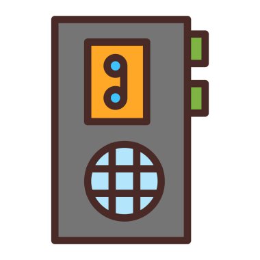 Radyonun vektör düzlüğü simgesi