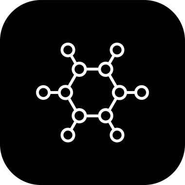 Modern simgenin vektör illüstrasyon tasarımı