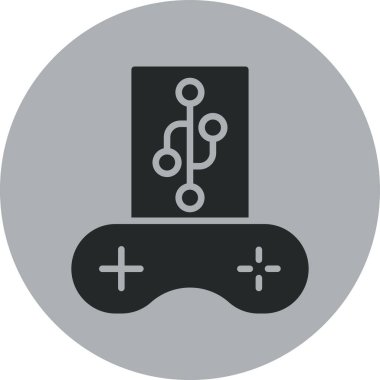 Oyun denetleyici vektör simgesi