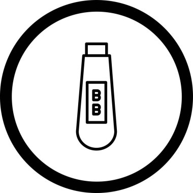 şişe vektör simgesi modern basit vektör illüstrasyonu