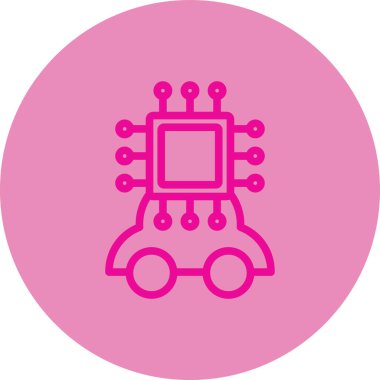 vektör akıllı teknoloji simgesi