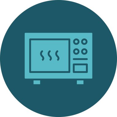 vektör lcd simgesi illüstrasyonu