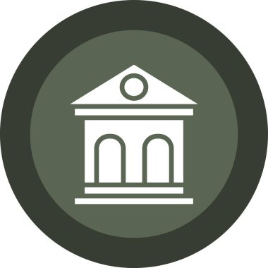 bina simgesi, vektör illüstrasyonu