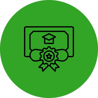 vektör eğitimi ve okul simgesi