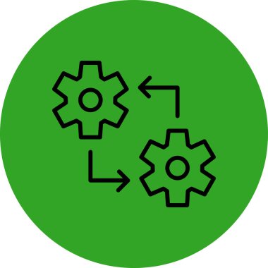 Teçhizat. Web simgesi basit illüstrasyon