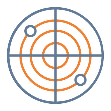 hedef simge vektör illüstrasyonu