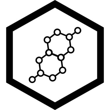 Kimyasal ikon. kimyasal simge.