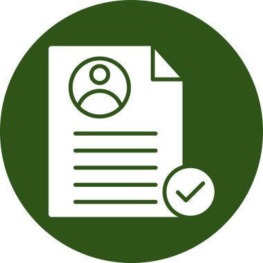 Modern simgenin vektör illüstrasyonu