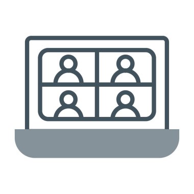 İnsan simgesinin vektör illüstrasyonu