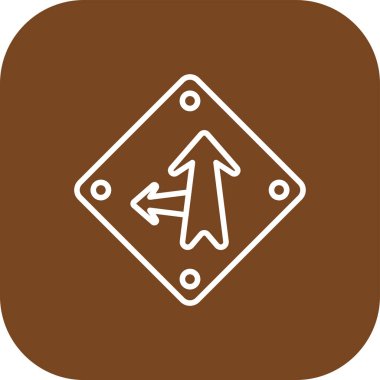 ok simgesinin vektör illüstrasyonu