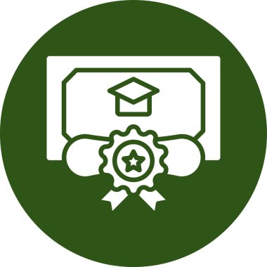 Eğitim simgesinin vektör illüstrasyonu