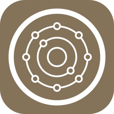 pusula simgesi, vektör illüstrasyonu