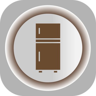 Buzdolabı kutsal kişilerin resmi, vektör çizim