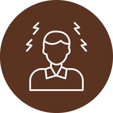 Modern simgenin vektör illüstrasyonu