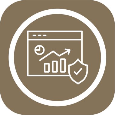 seo modern simgesinin vektör illüstrasyonu