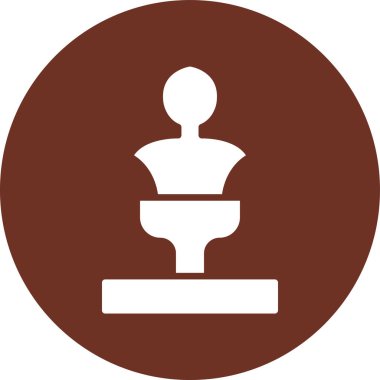 satranç tahtası simge vektör çizim