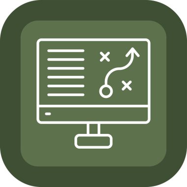 belge simgesi vektör illüstrasyonu