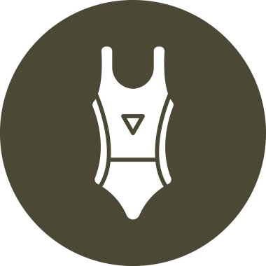 Bir kadın simgesinin vektör illüstrasyonu