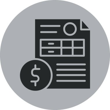 İş simgesinin vektör illüstrasyonu