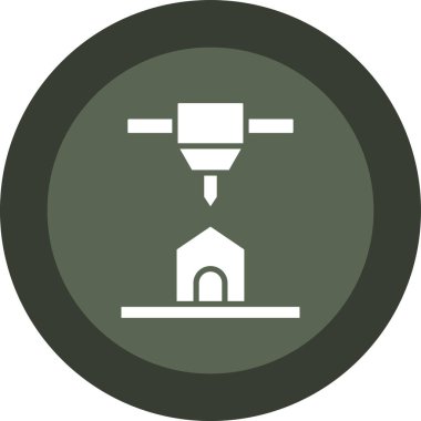 Kilise simgesi, vektör illüstrasyonu